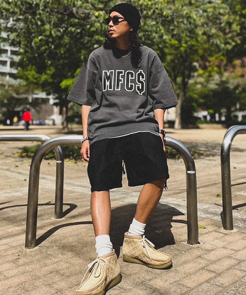MFC STORE（エムエフシーストア）の「MFC STORE MFC＄ARCH LOGO PIGMENT BIG SILHOUETTE TEE（Tシャツ/カットソー・メンズ・ホワイト系その他/ブルー系その他/ケリー/ブラック・M/L/XL）」の8枚目の写真