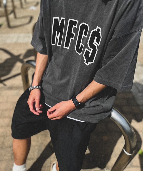 MFC STORE（エムエフシーストア）の「MFC STORE MFC＄ARCH LOGO PIGMENT BIG SILHOUETTE TEE（Tシャツ/カットソー・メンズ・ホワイト系その他/ブルー系その他/ケリー/ブラック・M/L/XL）」の10枚目の写真