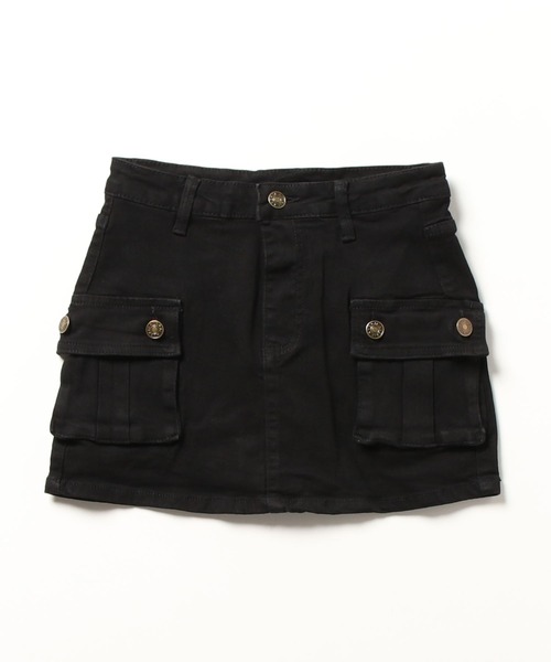 ROOPTOKYO（ループトウキョウ）の「Cargo Mini Skirt / カーゴミニスカート（スカート・レディース・ベージュ/ブラック・M/L/XS/S）」の21枚目の写真