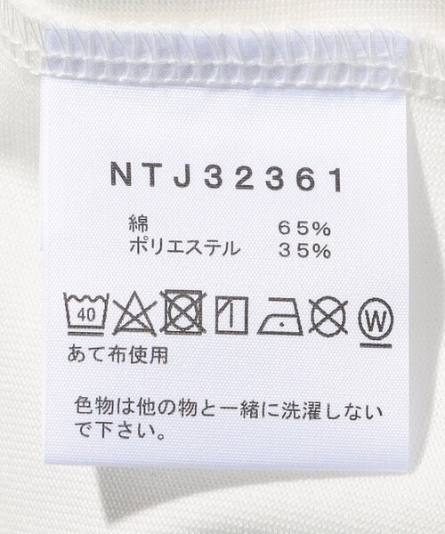 FREAK'S STORE(フリークスストア)の「【限定展開】THE NORTH FACE/ザノースフェイス KIDS S/S Colored Square Logo Tee/キッズ ショートスリーブスモールスクエアロゴティー/NTJ32361(Tシャツ/カットソー・キッズ・ブルー/オリーブ/ピンク・150/120/130/140)」の7枚目の写真