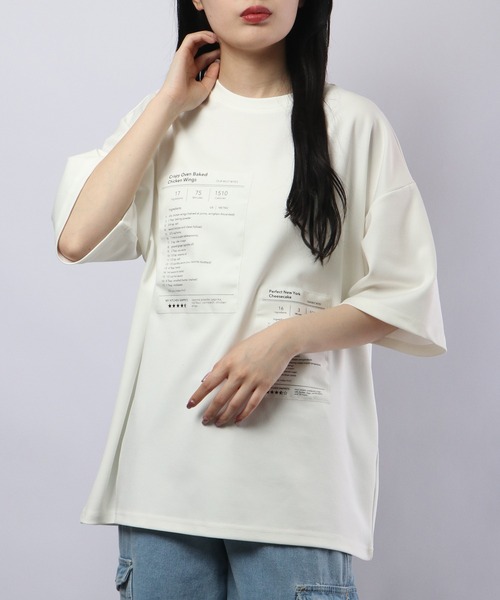 MMMM(エムエムエムエム)の「ルーズシルエットポンチ半袖Tシャツ(Tシャツ/カットソー・メンズ・チャコールグレー/ブラック/チャコール/ブラック系/ホワイト系/ホワイト・M/L)」の3枚目の写真