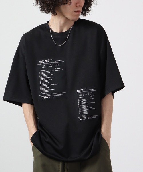 MMMM(エムエムエムエム)の「ルーズシルエットポンチ半袖Tシャツ(Tシャツ/カットソー・メンズ・チャコールグレー/ブラック/チャコール/ブラック系/ホワイト系/ホワイト・M/L)」の5枚目の写真