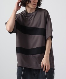 ルーズシルエットポンチ半袖Tシャツ