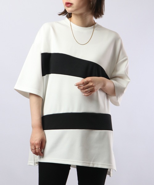 MMMM(エムエムエムエム)の「ルーズシルエットポンチ半袖Tシャツ(Tシャツ/カットソー・メンズ・チャコールグレー/ブラック/チャコール/ブラック系/ホワイト系/ホワイト・M/L)」の15枚目の写真