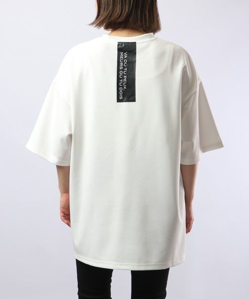 MMMM(エムエムエムエム)の「ルーズシルエットポンチ半袖Tシャツ(Tシャツ/カットソー・メンズ・チャコールグレー/ブラック/チャコール/ブラック系/ホワイト系/ホワイト・M/L)」の16枚目の写真