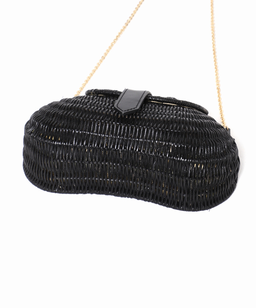 Larone(ラロネ)の「【LARONE/ラロネ】カゴバッグ(ショルダーバッグ・レディース・ブラック・FREE)」の8枚目の写真