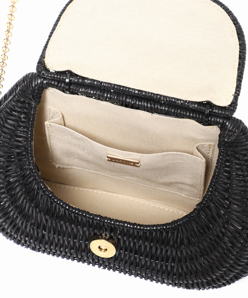 Larone(ラロネ)の「【LARONE/ラロネ】カゴバッグ(ショルダーバッグ・レディース・ブラック・FREE)」の10枚目の写真