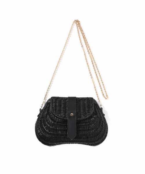 Larone(ラロネ)の「【LARONE/ラロネ】カゴバッグ(ショルダーバッグ・レディース・ブラック・FREE)」の12枚目の写真