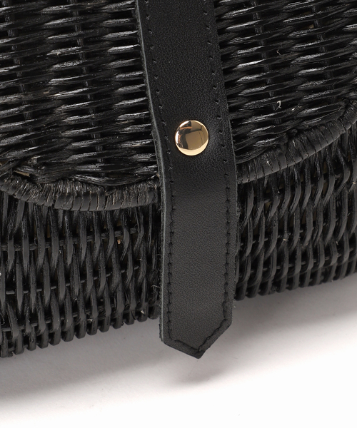 Larone(ラロネ)の「【LARONE/ラロネ】カゴバッグ(ショルダーバッグ・レディース・ブラック・FREE)」の15枚目の写真