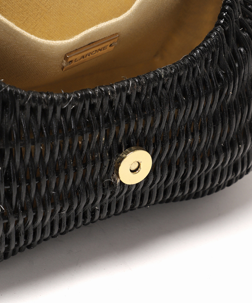 Larone(ラロネ)の「【LARONE/ラロネ】カゴバッグ(ショルダーバッグ・レディース・ブラック・FREE)」の16枚目の写真