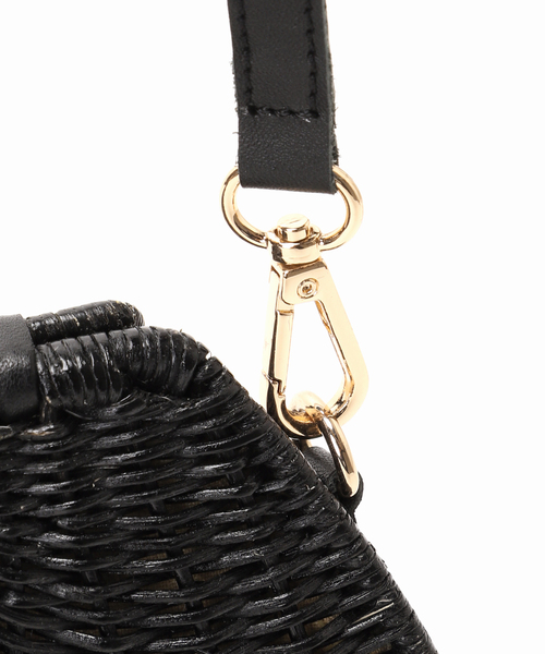 Larone(ラロネ)の「【LARONE/ラロネ】カゴバッグ(ショルダーバッグ・レディース・ブラック・FREE)」の17枚目の写真