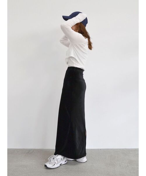 Ungrid(アングリッド)の「ボレロセットロングスリーブTee(Tシャツ/カットソー・レディース・オフホワイト/ブラック/ピンク・FREE)」の18枚目の写真