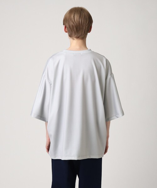 tk.TAKEO KIKUCHI（ティーケータケオキクチ）の「◆ボカシフラワームササビドルマンTシャツ（Tシャツ/カットソー・メンズ・ライトグレー系3/ブラック系3・88）」の6枚目の写真