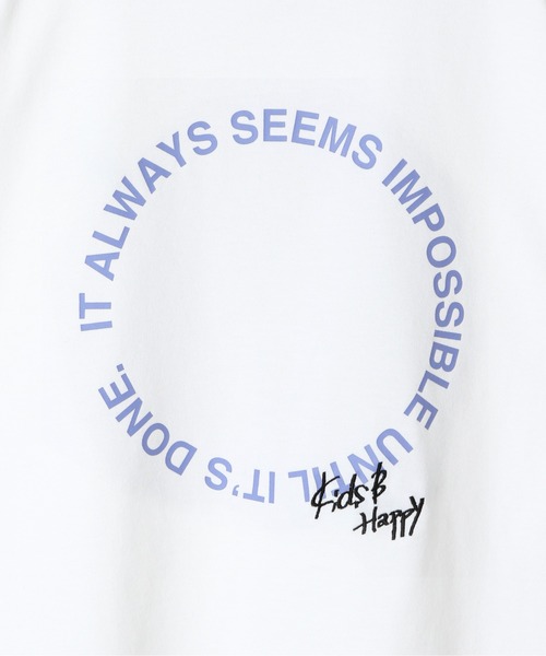 GLOBAL WORK（グローバルワーク）の「KIDS B HAPPY＊コラボプリントT半袖/961210（Tシャツ/カットソー・キッズ・ホワイト/ブラック/ホワイト系その他/ブラック系その他/ホワイト系その他2/ホワイト系その他3/ブラック系その他2・120cm/130cm/140cm/150cm/160cm）」の20枚目の写真