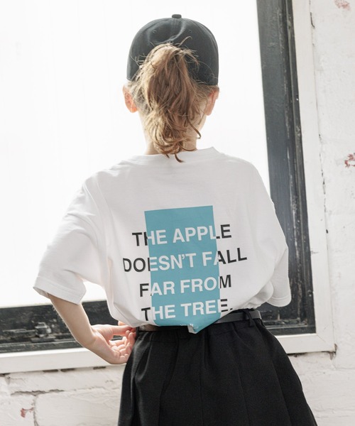 GLOBAL WORK（グローバルワーク）の「KIDS B HAPPY＊コラボプリントT半袖/961210（Tシャツ/カットソー・キッズ・ホワイト/ブラック/ホワイト系その他/ブラック系その他/ホワイト系その他2/ホワイト系その他3/ブラック系その他2・120cm/130cm/140cm/150cm/160cm）」の14枚目の写真