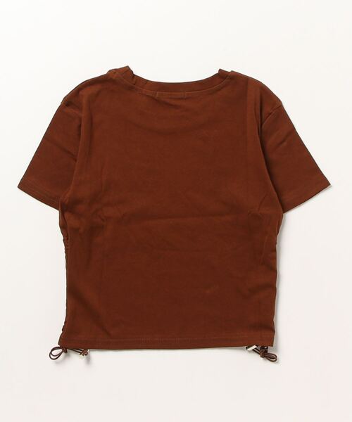gossip!ロサンゼルス(ゴシップロサンゼルス)の「YUGA サイドストラップ プリントTシャツ(Tシャツ/カットソー・レディース・グリーン/ブラウン/ブラック・FREE)」の8枚目の写真