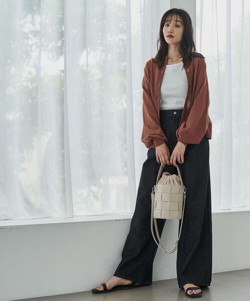 coen（コーエン）の「サラコライトクロップドカーディガン（カーディガン/ボレロ・レディース・ライトグレー/ブラック/ブラウン・FREE）」の9枚目の写真