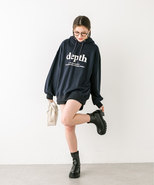 OLIVE des OLIVE（オリーブデオリーブ）の「タンク底ストレッチショートブーツ　1032130030（ブーツ・レディース・アイボリー/ブラック・MEDIUM/SMALL/LARGE）」の18枚目の写真