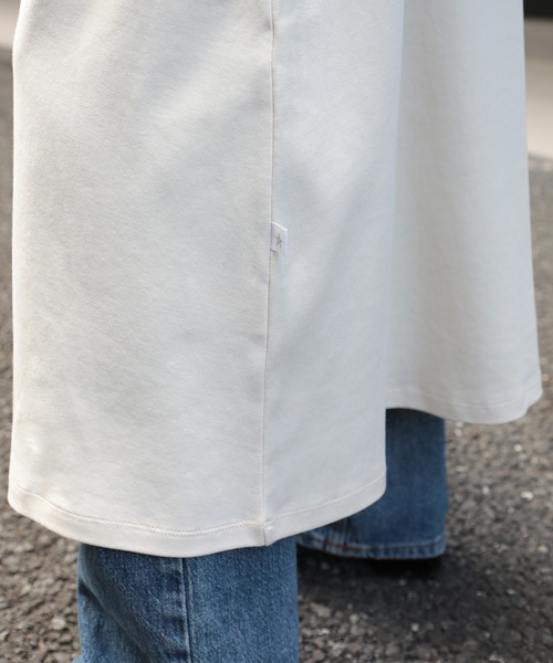 CONVERSE（コンバース）の「【CONVERSE】Aライン 長袖ラグランワンピース 袖ボリューム ロング丈ワンピース（ワンピース・レディース・ブラック/ブラック系その他2/グリーン系その他2・FREE）」の5枚目の写真