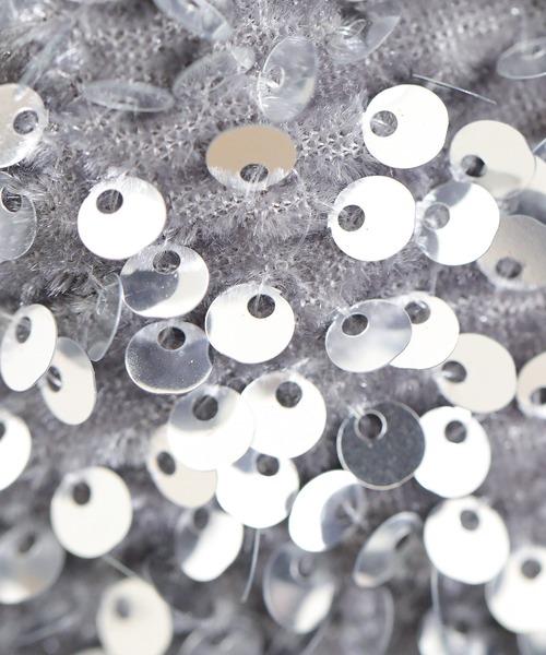 Kana(カナ)の「スパンコール 2way 巾着 内ポケット付き ハンドバッグ パーティーバック 結婚式 お呼ばれ オケージョン(ハンドバッグ・レディース・シルバー/ブラック×シルバー/ブラック・フリー)」の22枚目の写真