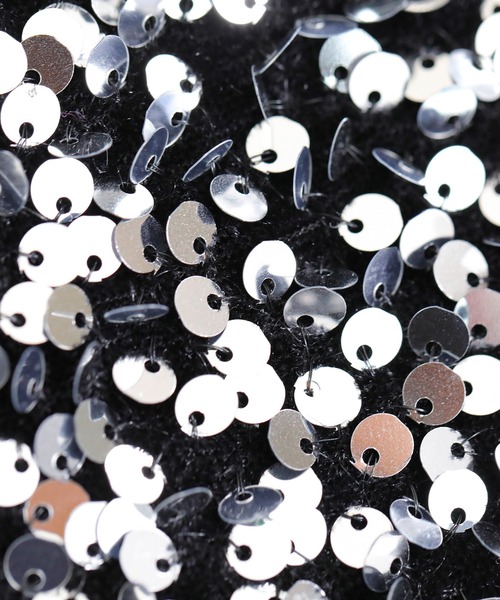 Kana(カナ)の「スパンコール 2way 巾着 内ポケット付き ハンドバッグ パーティーバック 結婚式 お呼ばれ オケージョン(ハンドバッグ・レディース・シルバー/ブラック×シルバー/ブラック・フリー)」の21枚目の写真