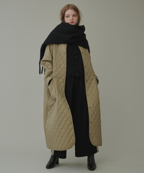 Libra Cue（リブラ キュー）の「ボリュームフリンジマフラー（マフラー・レディース・レッド/アイボリー/ブラック・FREE）」の20枚目の写真