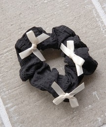 ミニリボン付シュシュ