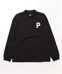 PUMA プーマ メンズ ゴルフ Pロゴ ミニワッフル ストレッチ トップス 長袖
