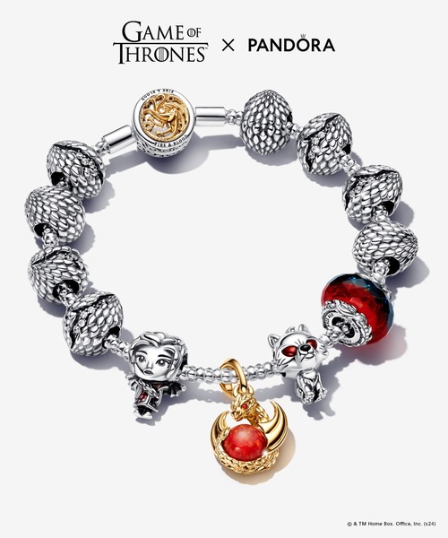 男性に人気！ PANDORA（パンドラ）の「ゲーム・オブ・スローンズ ターガリエン アクセサリー