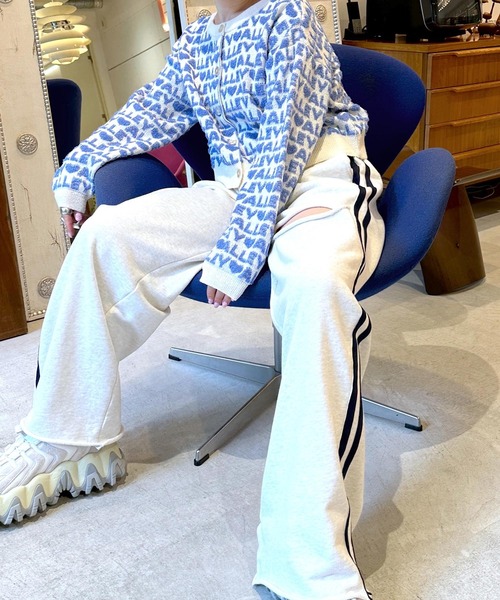 Alley by w closet（アリーバイダブルクローゼット）の「【Alley】もこもこAlleyレンタリングカーディガン（カーディガン/ボレロ・レディース・ブルー/ピンク・FREE）」の8枚目の写真