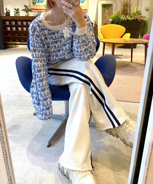 Alley by w closet（アリーバイダブルクローゼット）の「【Alley】もこもこAlleyレンタリングカーディガン（カーディガン/ボレロ・レディース・ブルー/ピンク・FREE）」の9枚目の写真