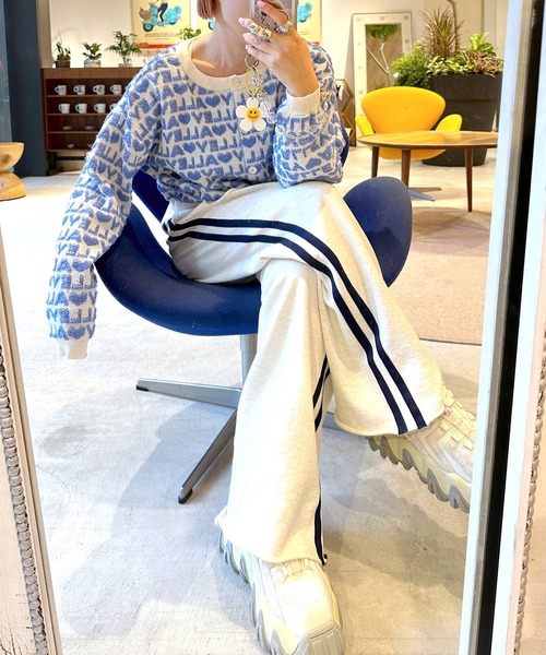 Alley by w closet（アリーバイダブルクローゼット）の「【Alley】もこもこAlleyレンタリングカーディガン（カーディガン/ボレロ・レディース・ブルー/ピンク・FREE）」の10枚目の写真