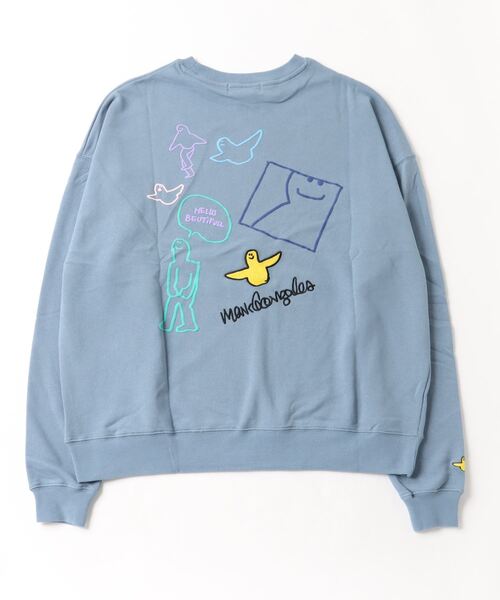 Mark Gonzales(マーク・ゴンザレス)の「MARK GONZALES ART WORK/マークゴンザレス 【web限定】マルチカラー発泡グラフィッククルースウェット(スウェット・メンズ・H/F/D/E/B/I/A/C/G・MEDIUM/X-LARGE/LARGE)」の12枚目の写真