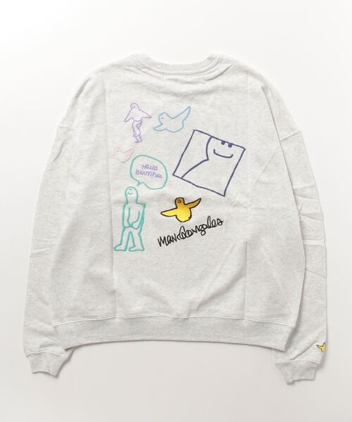 Mark Gonzales(マーク・ゴンザレス)の「MARK GONZALES ART WORK/マークゴンザレス 【web限定】マルチカラー発泡グラフィッククルースウェット(スウェット・メンズ・H/F/D/E/B/I/A/C/G・MEDIUM/X-LARGE/LARGE)」の13枚目の写真