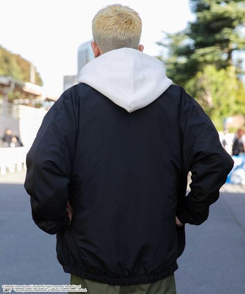 セール】∴WEGO/別注Reebok ナイロンブルゾン（ブルゾン