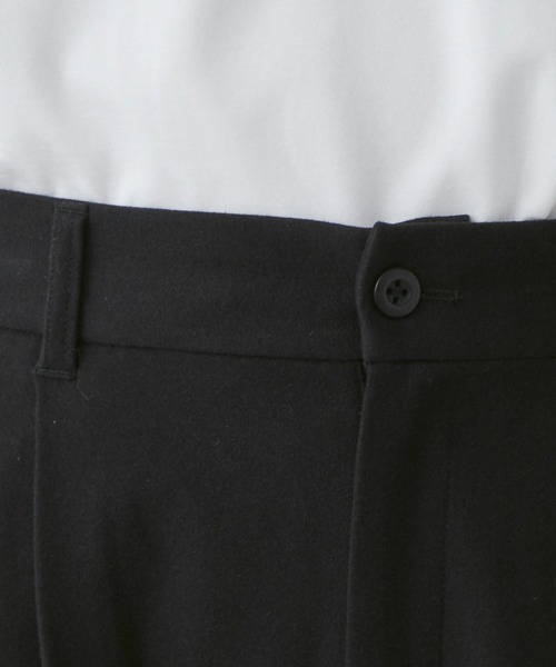 LUCY（ルーシー）の「LUCY/起毛TR ワイドカーゴスラックス（スラックス・メンズ・ブラック/杢グレー・MEDIUM/LARGE）」の5枚目の写真