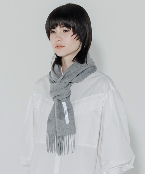 【cumaco】カシミヤ 100% マフラー 無地 レディース 女性 カシミア カシミヤマフラー カシミアマフラー ユニセックス 単色 ブランド（マフラー）｜cumaco（クマコ）