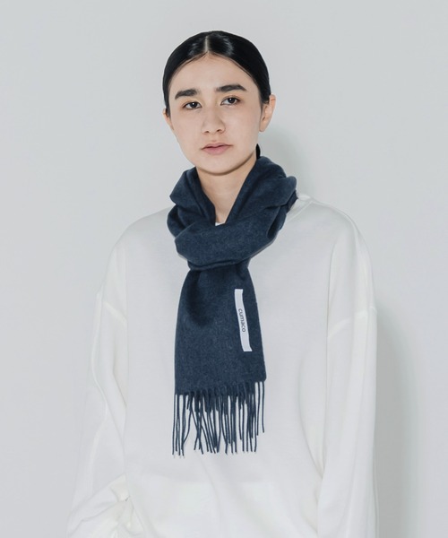【cumaco】カシミヤ 100% マフラー 無地 レディース 女性 カシミア カシミヤマフラー カシミアマフラー ユニセックス 単色 ブランド（マフラー）｜cumaco（クマコ）