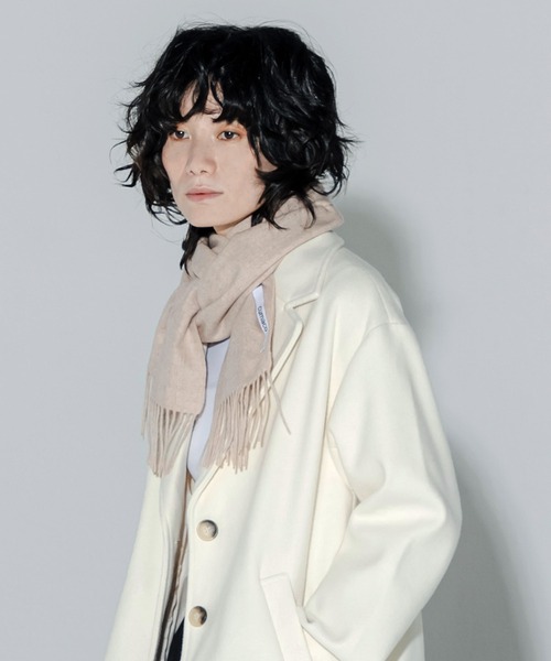 ❤*格様 ベージュ カシミヤマフラー cumaco】カシミヤ 100% マフラー 無地 レディース 女性 カシミア