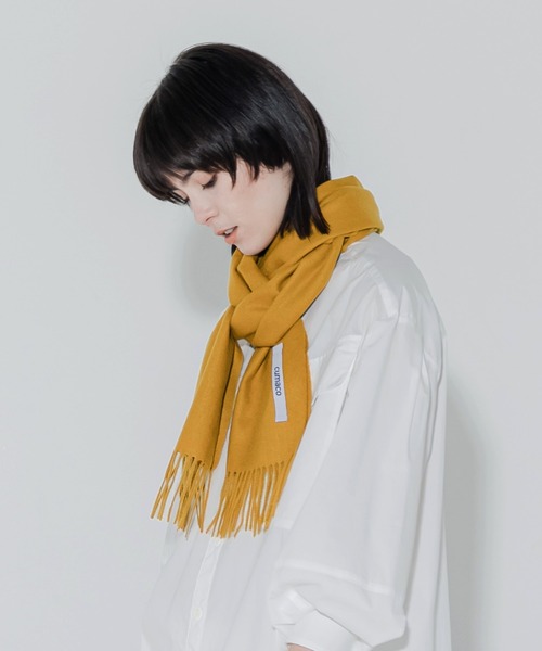 【cumaco】カシミヤ 100% マフラー 無地 レディース 女性 カシミア カシミヤマフラー カシミアマフラー ユニセックス 単色 ブランド（マフラー）｜cumaco（クマコ）