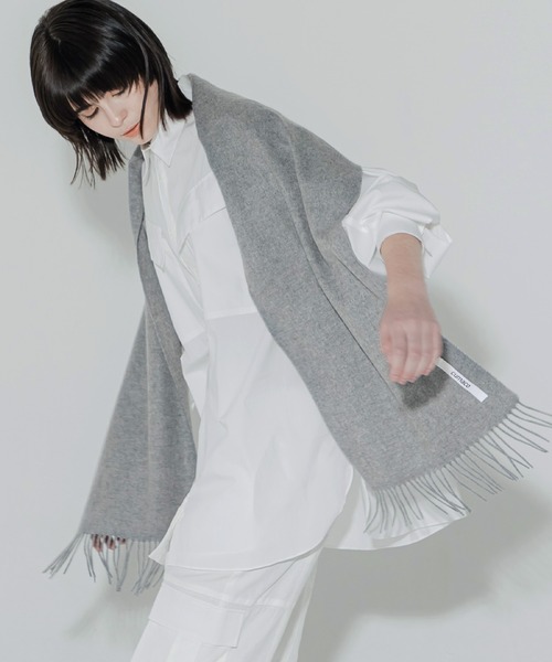 【cumaco】カシミヤ 100% マフラー 無地 レディース 女性 カシミア カシミヤマフラー カシミアマフラー ユニセックス 単色 ブランド（マフラー）｜cumaco（クマコ）