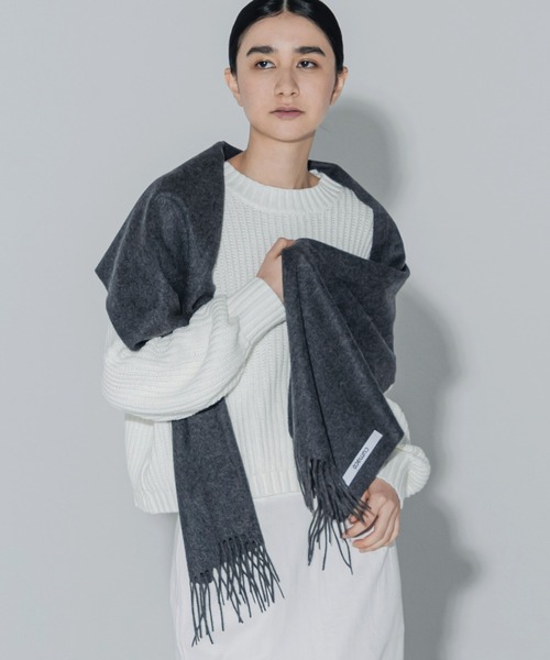 【cumaco】カシミヤ 100% マフラー 無地 レディース 女性 カシミア カシミヤマフラー カシミアマフラー ユニセックス 単色 ブランド（マフラー）｜cumaco（クマコ）