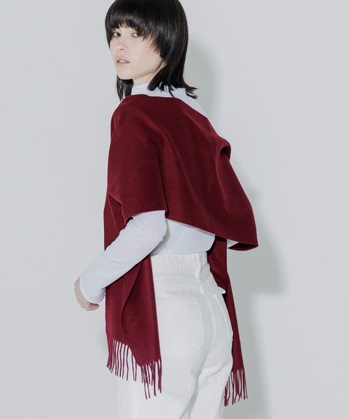 【cumaco】カシミヤ 100% マフラー 無地 レディース 女性 カシミア カシミヤマフラー カシミアマフラー ユニセックス 単色 ブランド（マフラー）｜cumaco（クマコ）