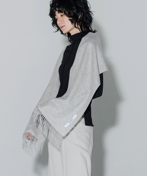 【cumaco】カシミヤ 100% マフラー 無地 レディース 女性 カシミア カシミヤマフラー カシミアマフラー ユニセックス 単色 ブランド（マフラー）｜cumaco（クマコ）