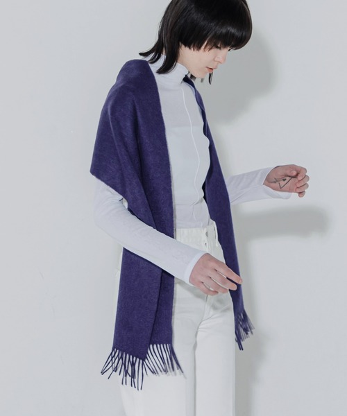 【cumaco】カシミヤ 100% マフラー 無地 レディース 女性 カシミア カシミヤマフラー カシミアマフラー ユニセックス 単色 ブランド（マフラー）｜cumaco（クマコ）