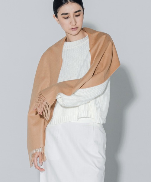 【cumaco】カシミヤ 100% マフラー 無地 レディース 女性 カシミア カシミヤマフラー カシミアマフラー ユニセックス 単色 ブランド（マフラー）｜cumaco（クマコ）