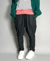 BEATJIVE（ビートジャイブ）の「ウール調 起毛 サルエルパンツ ツイード テーパード ジョガーパンツ イージーパンツ レディース（その他パンツ）」