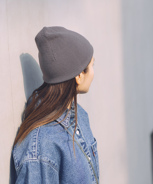 JOURNAL STANDARD(ジャーナルスタンダード)の「《一部店舗+WEB限定》Onda×JS オーガニックコットンニットキャップ(ニットキャップ/ビーニー・レディース・ブラック/チャコールグレー・FREE)」の21枚目の写真