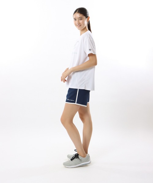 Champion（チャンピオン）の「【Champion/チャンピオン】レディース スポーツ ショートスリーブTシャツ（Tシャツ/カットソー・レディース・チャコール/ブラック/ホワイト/グリーン・MEDIUM/LARGE）」の10枚目の写真