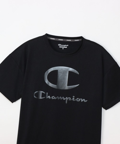 Champion（チャンピオン）の「【Champion/チャンピオン】レディース スポーツ ショートスリーブTシャツ（Tシャツ/カットソー・レディース・チャコール/ブラック/ホワイト/グリーン・MEDIUM/LARGE）」の17枚目の写真